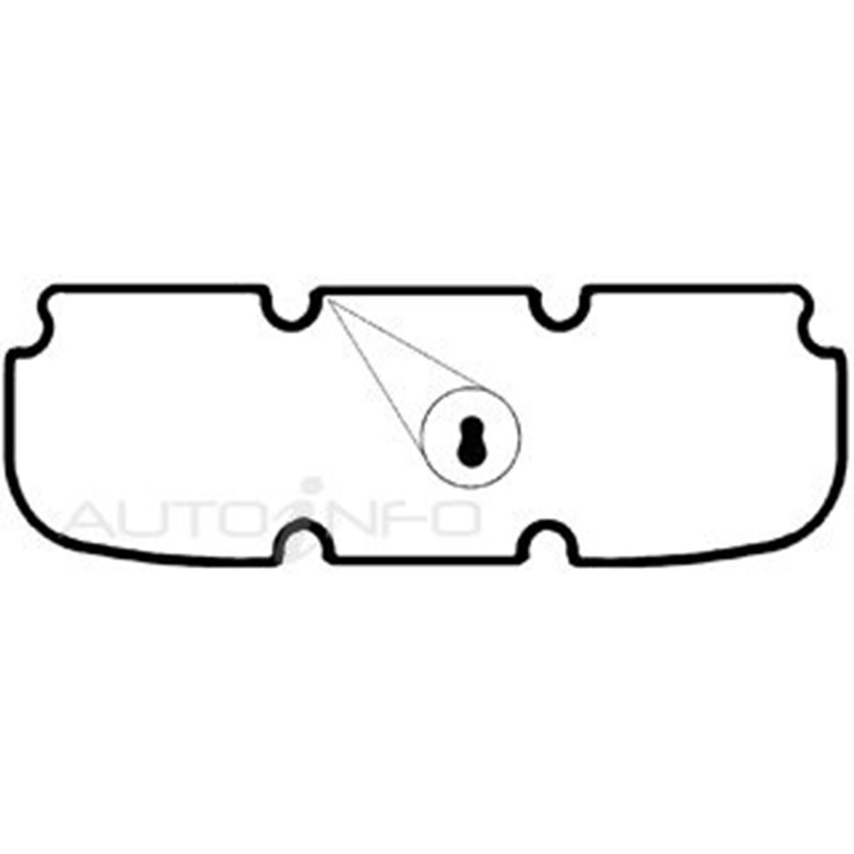 ROCKER COVER GASKET HOLDEN V6, , scanz_hi-res