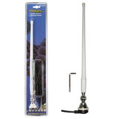 AERIAL UNIVERSAL 360MM AM/FM WHITE FLEXIABLE WHIP, , scanz_hi-res