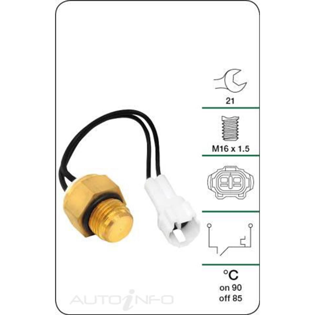 (TFS096NZ)TRIAUS THERMO FAN SWITCH, , scanz_hi-res