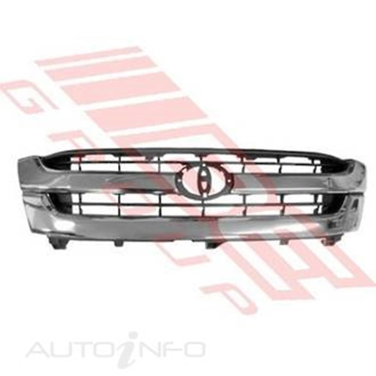 GRILLE - CHROME BLACK - CENTRE, , scanz_hi-res