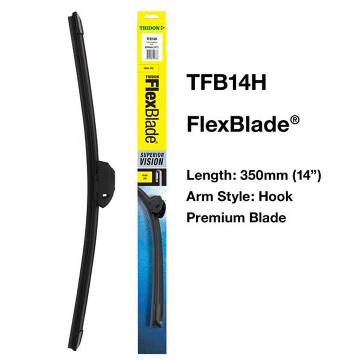 TRIDON FLEXBLADE HOOK 350MM 14', , scanz_hi-res