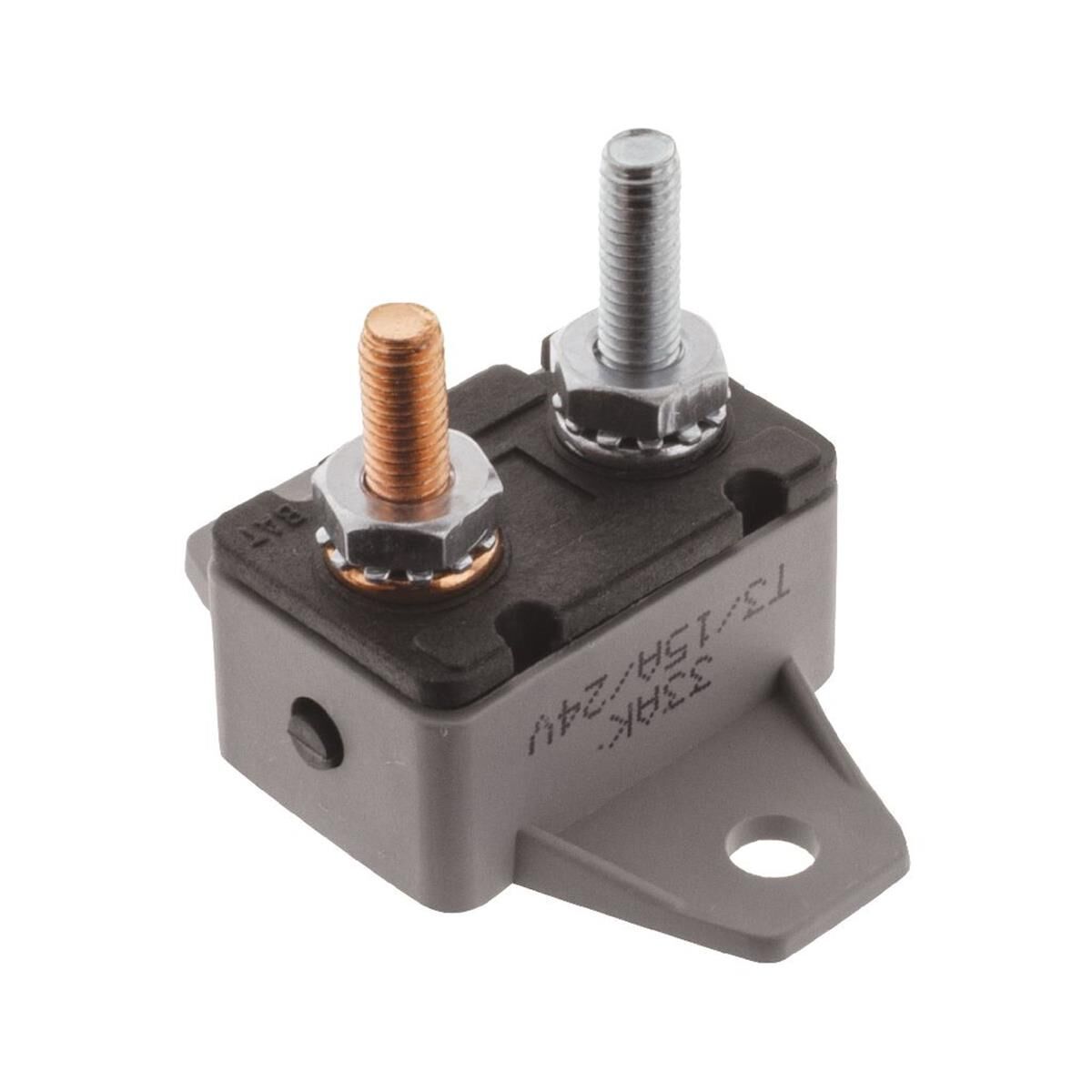 CIRCUIT BREAKER TYPElll 15AMP MANUAL RESET PLASTIC BODY                         JAYLEC, , scanz_hi-res