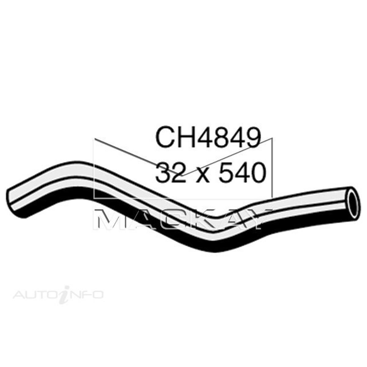 TOP HOSE TOYOTA KLUGER / HIGHLANDER  2.4 LITRE 2AZFE >8/2003*, , scanz_hi-res