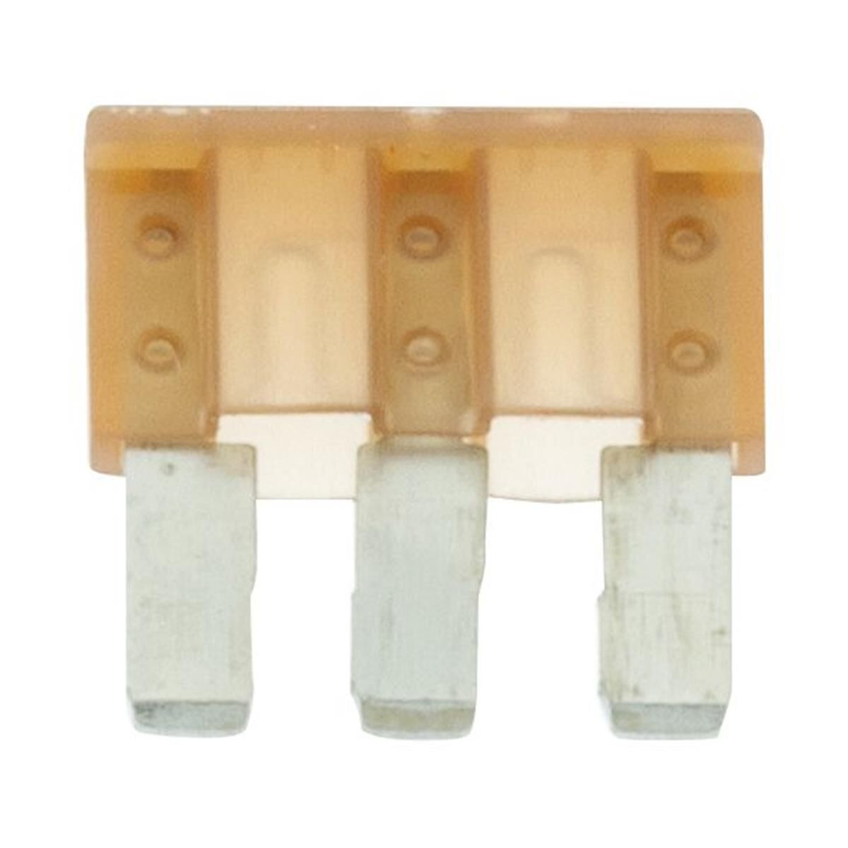 PKT 5 MICRO 3 BLADE FUSE 5 AMP TAN DUAL CIRCUIT JAYLEC, , scanz_hi-res