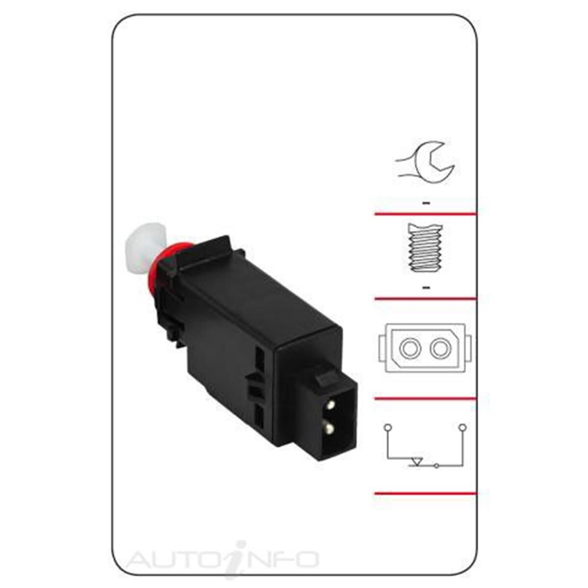 (TBS1058) BRAKE LIGHT SWITCH, , scanz_hi-res