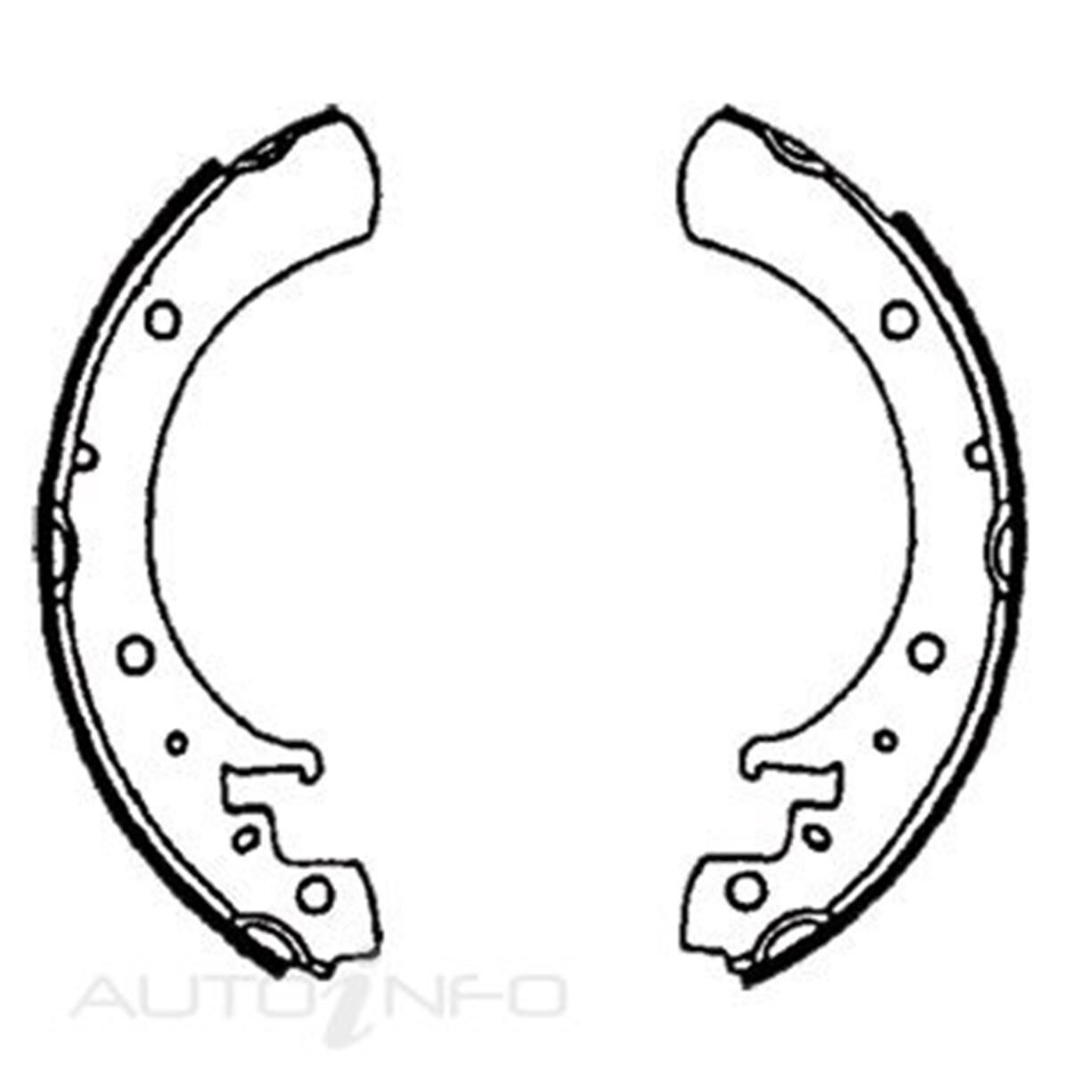 BENDIX BRAKE SHOES, , scanz_hi-res