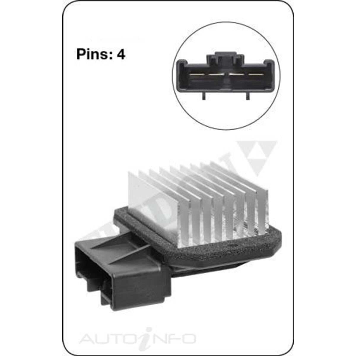 TRIDON HEATER FAN RESISITOR, , scanz_hi-res