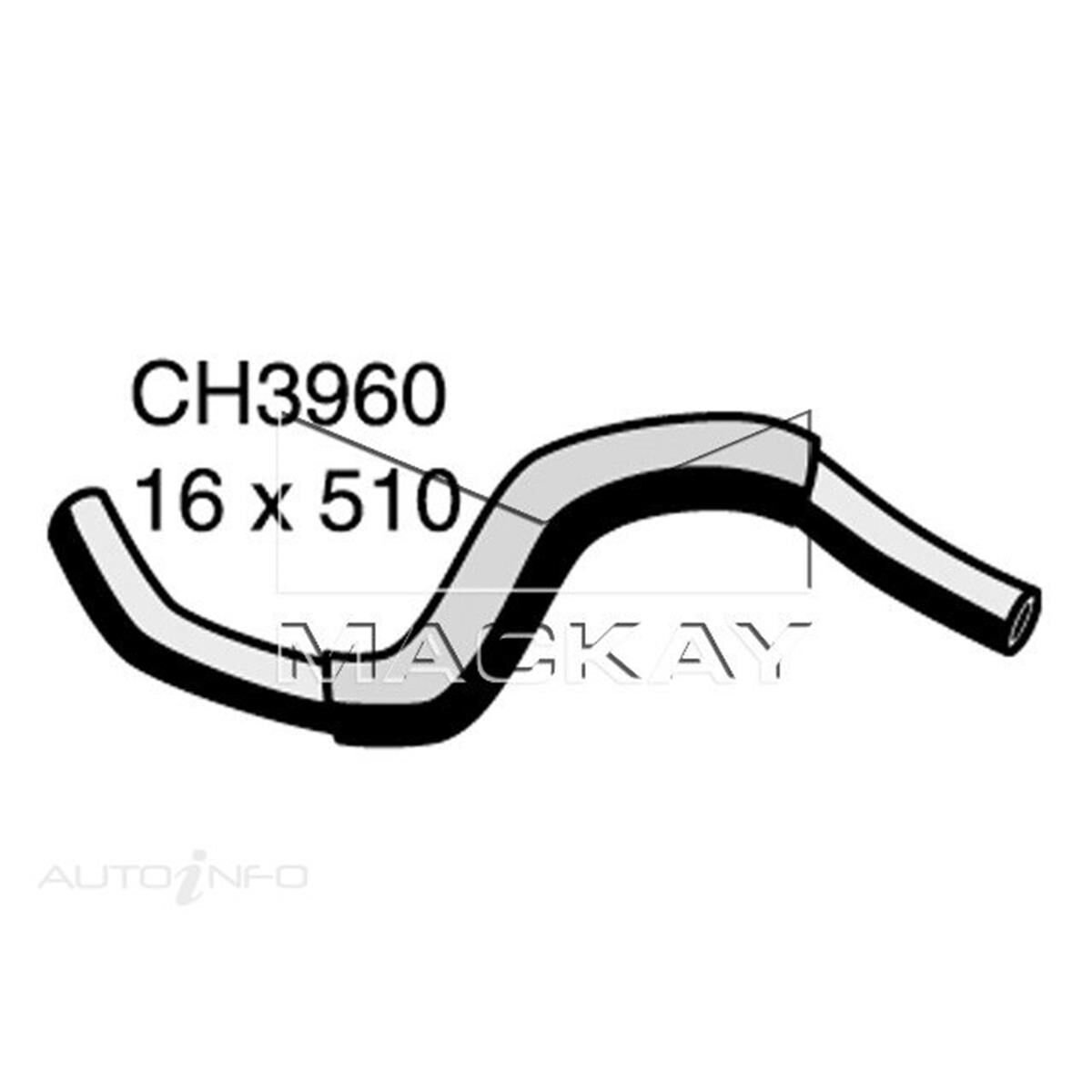 HEATER HOSE  - HYUNDAI GETZ TB - 1.5L I4  PETROL - MANUAL & AUTO, , scanz_hi-res