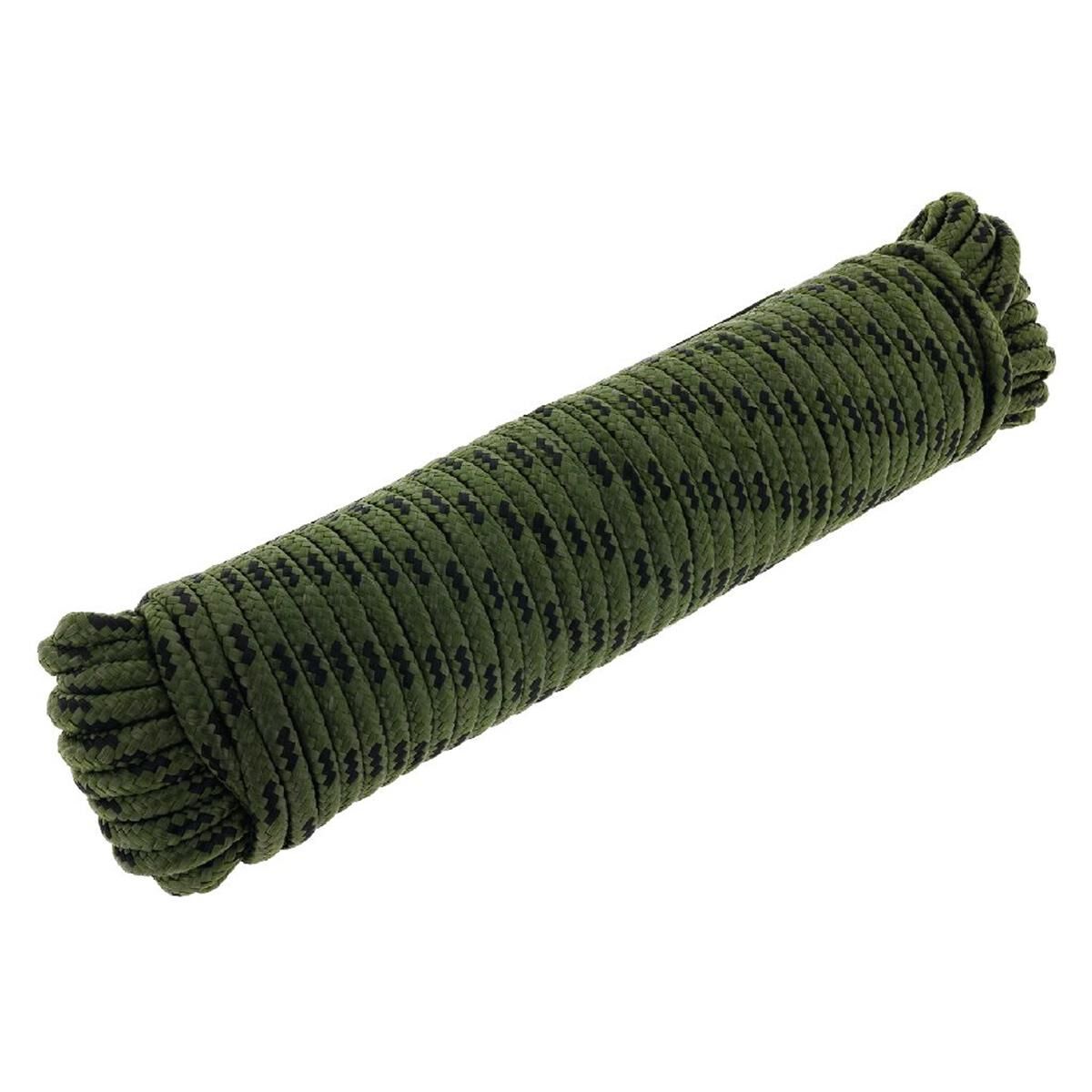 ROPE 30M OLIVE/BLK EXTRA STRONG WORKING LOAD 66KG, , scanz_hi-res