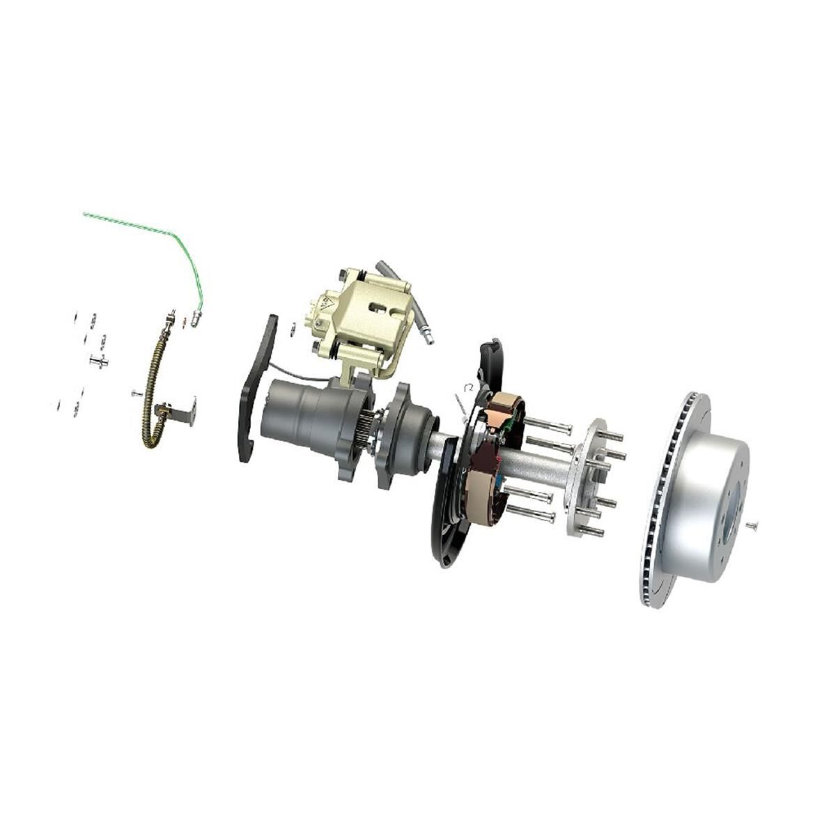 HULK REAR DISC BRAKE KIT TOYOTA HILUX KUN25 KUN26 SINGLE ROW WHEEL BEARING, , scanz_hi-res