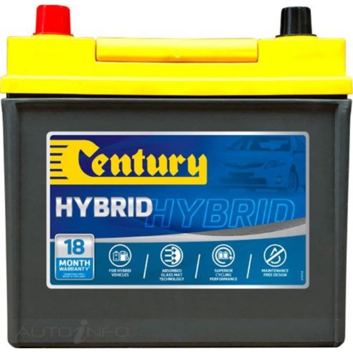 S55D23R Century AGM Battery, , scanz_hi-res