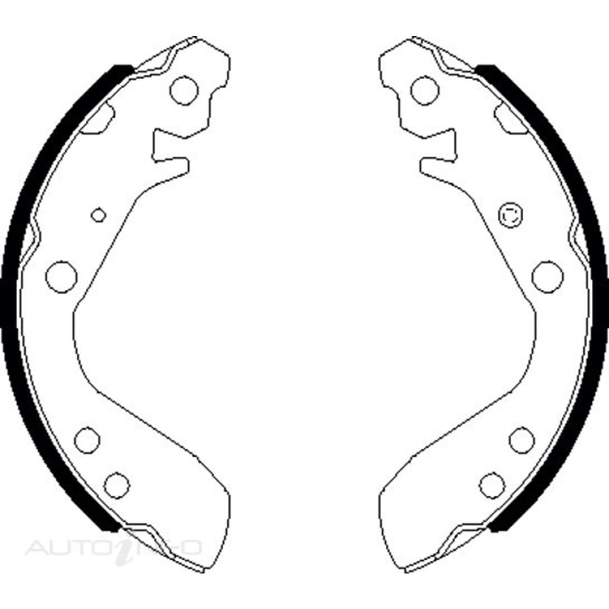 BENDIX BRAKE SHOES, , scanz_hi-res