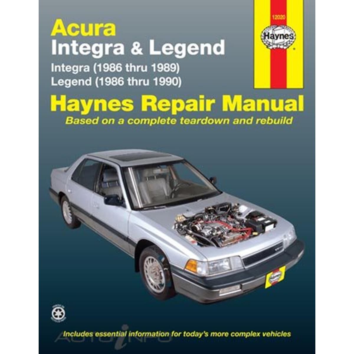 ACURA INTEGRA (1986 THRU 1989) AND LEGEND (1986 THRU 1990) HAYNES REPAIR MANUAL, , scanz_hi-res