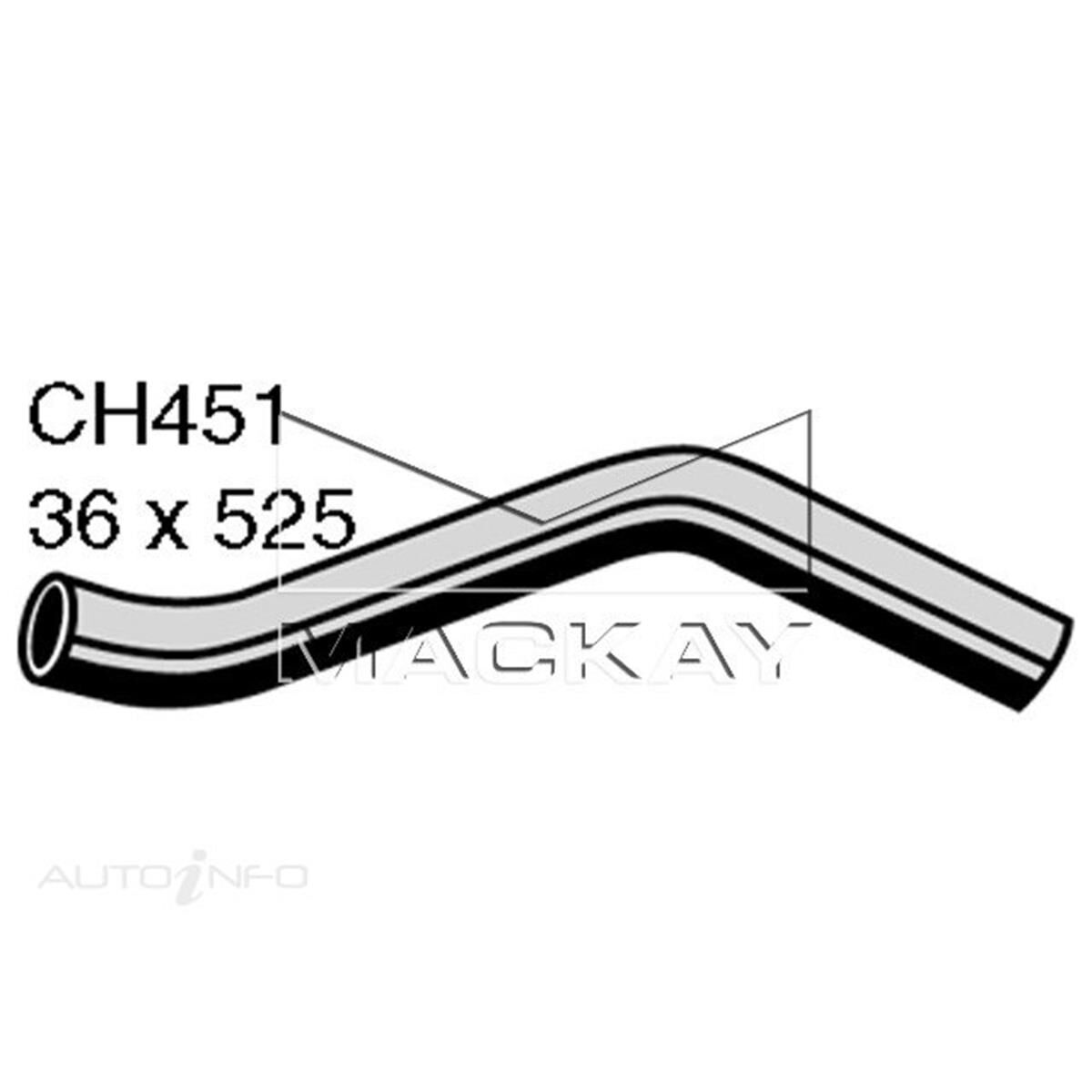 RADIATOR UPPER HOSE  - CHEVROLET BEL AIR . - 4.6L V8  PETROL - MANUAL & AUTO, , scanz_hi-res