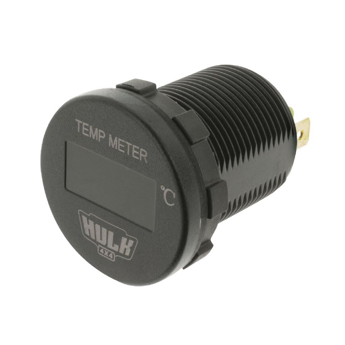 OLED TEMPERATURE METER 12/24v -40/120c AMBER OLED INC SENSOR                       HULK 4x4, , scanz_hi-res