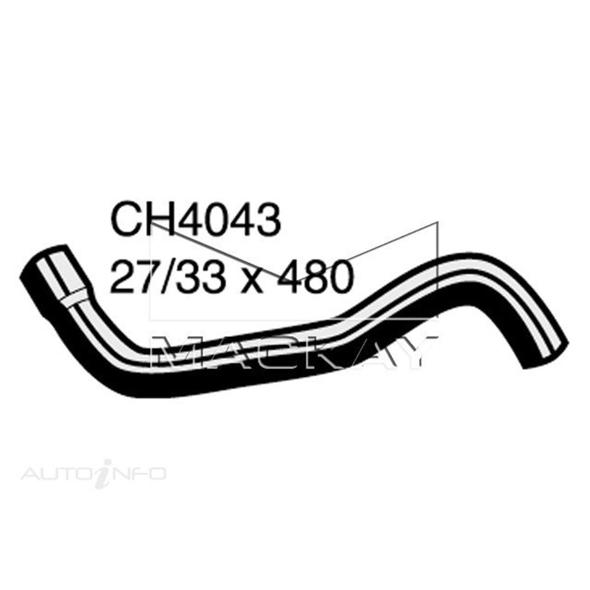 RADIATOR LOWER HOSE  - NISSAN PULSAR N15 - 1.6L I4  PETROL - MANUAL & AUTO, , scanz_hi-res
