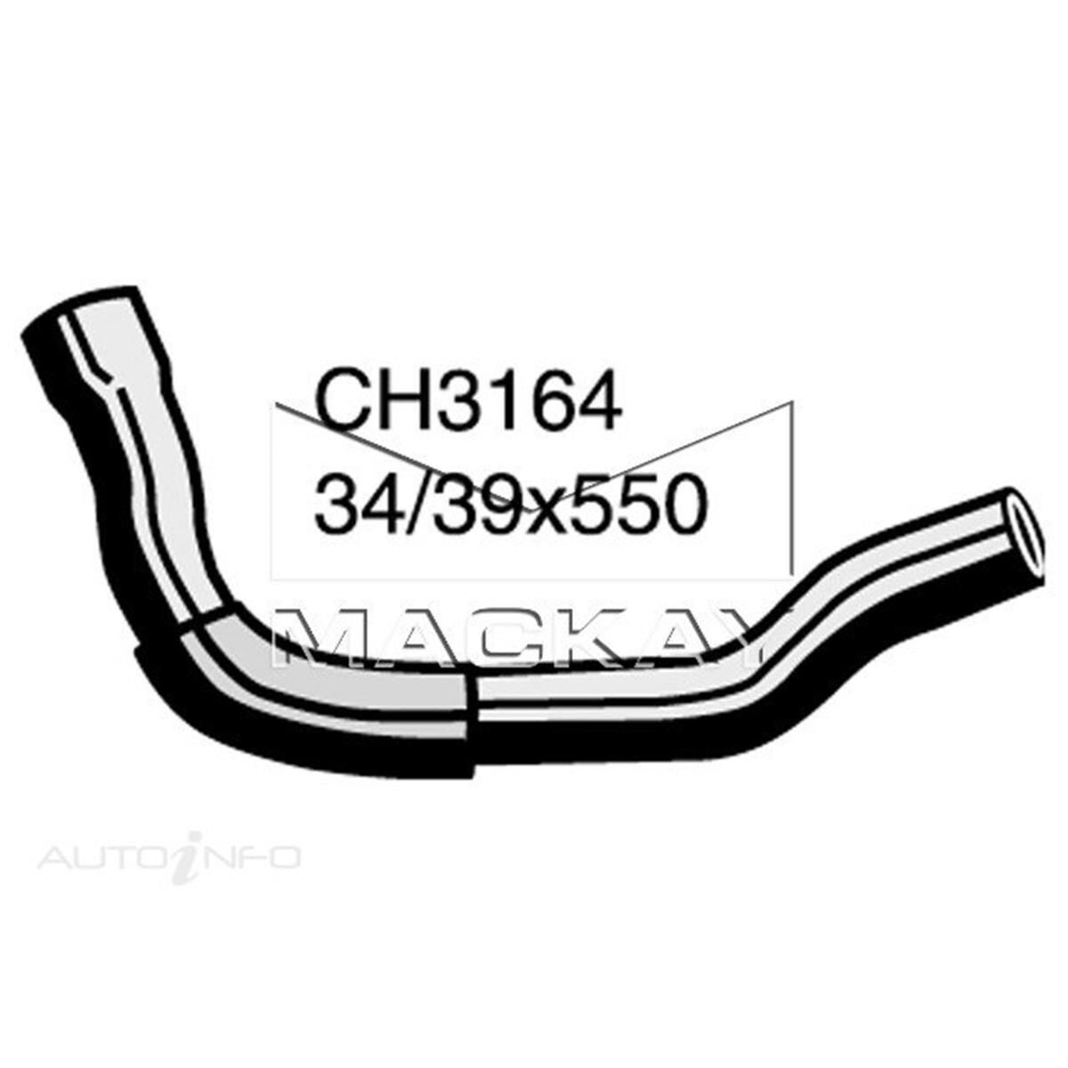 RADIATOR LOWER HOSE  - NISSAN LAUREL C33 - 2.8L I6  DIESEL - MANUAL & AUTO, , scanz_hi-res