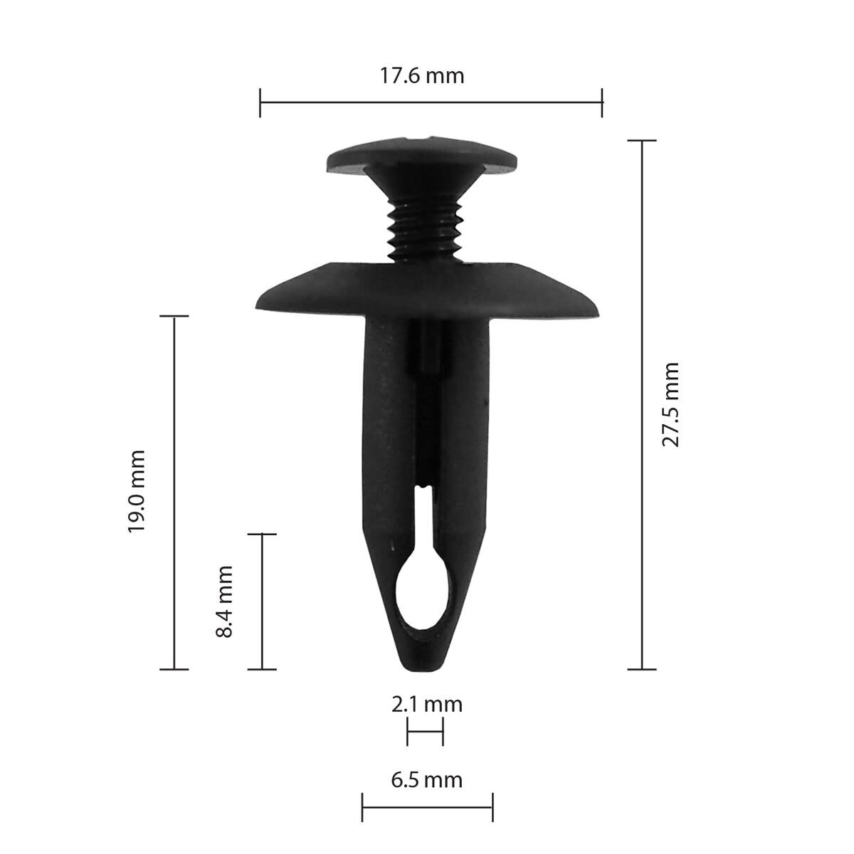 Ford/GM - pack of 25 car clips, , scanz_hi-res