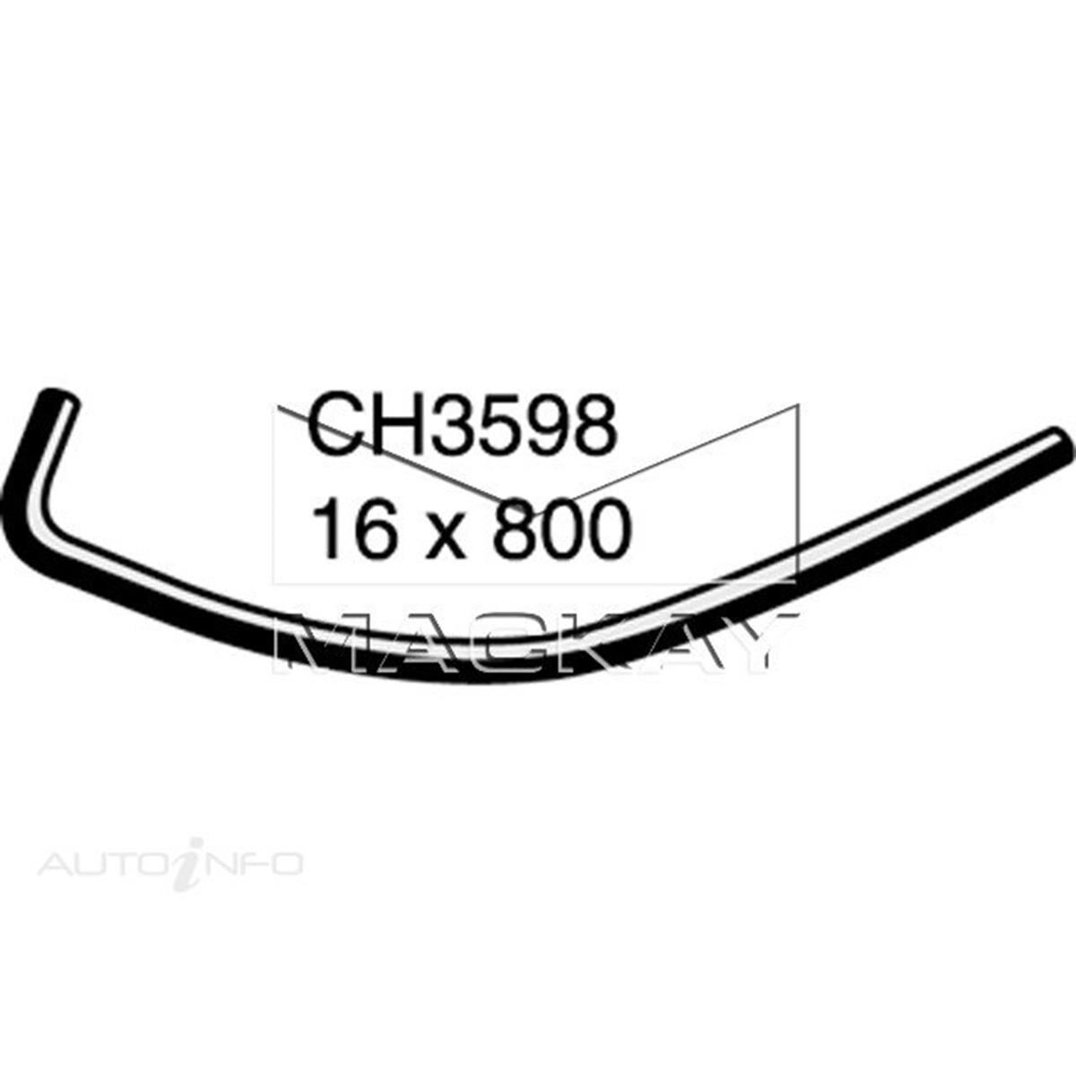 HEATER HOSE FORD TRADER  4.0 LITRE DIESEL  NO 3*, , scanz_hi-res