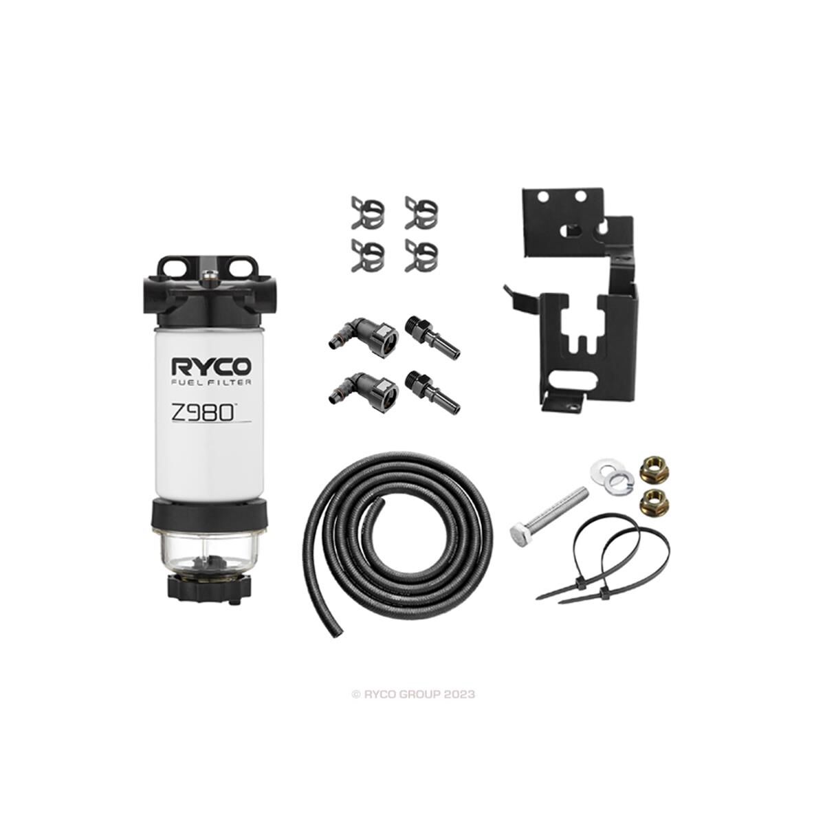 RYCO 4X4 UPGRADE FUEL WATER SEPARATOR KIT, , scanz_hi-res