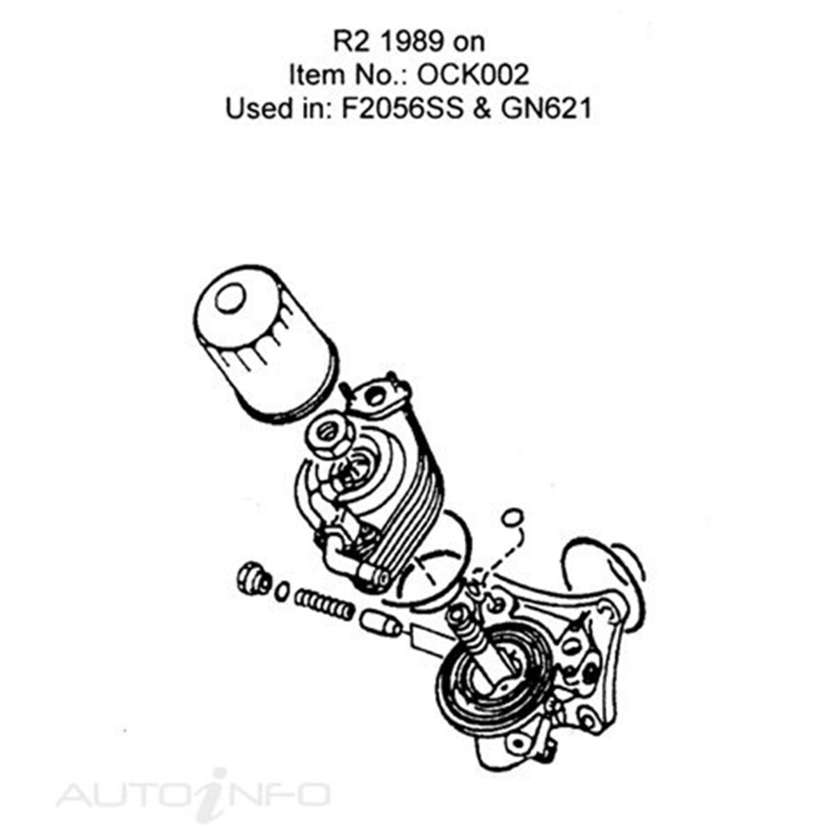 OIL COOLER KIT - MAZDA R2, , scanz_hi-res