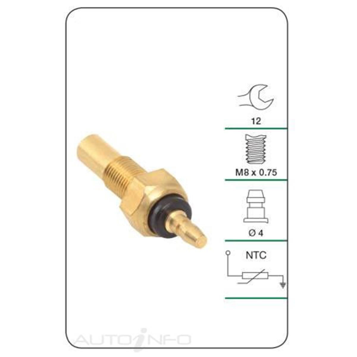 (TWS3054) TRIDON WATER TEMP SENDER, , scanz_hi-res