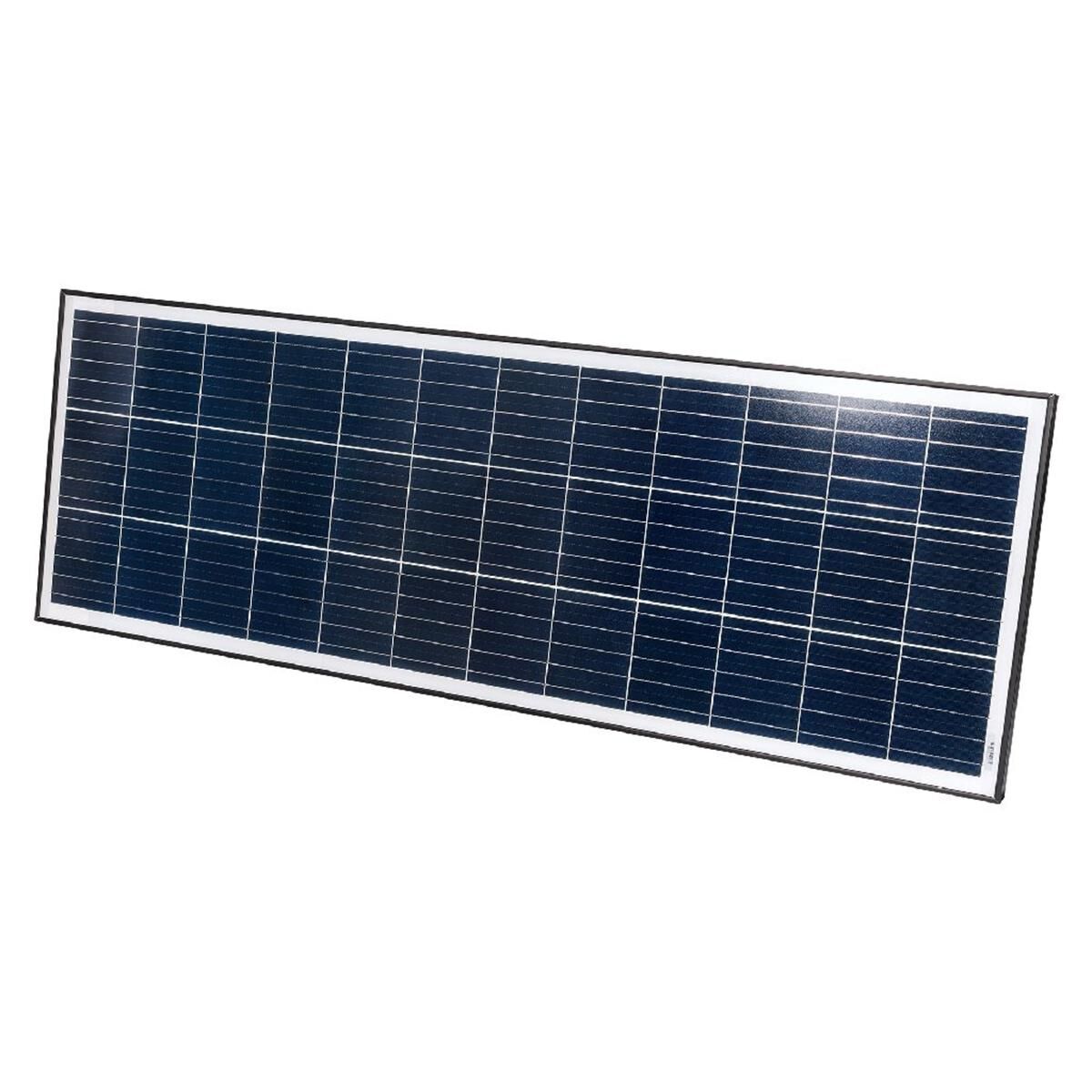 120W FIXED SLIM SOLAR PANEL 1578mm x 541mm x 35mm BLACK, , scanz_hi-res