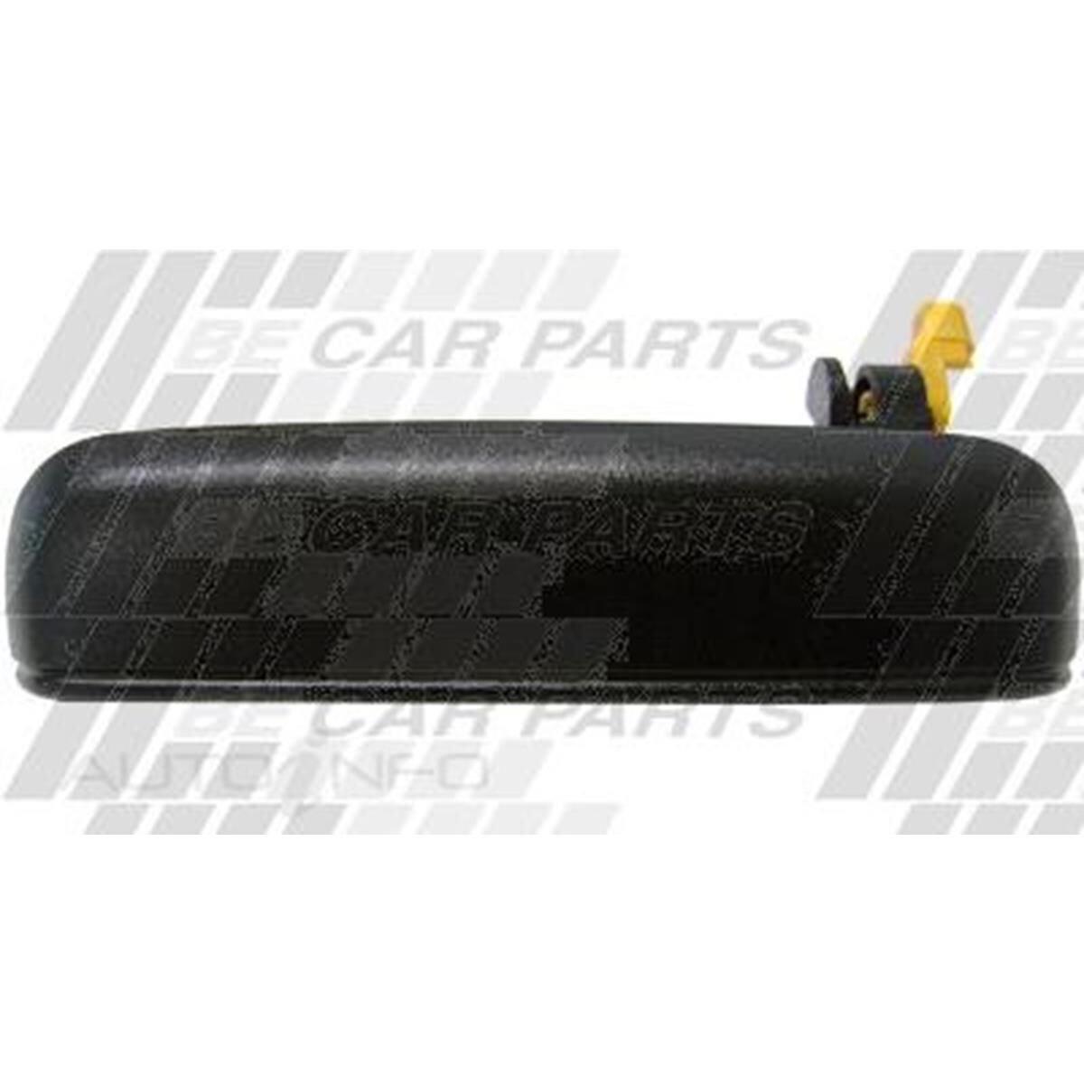 DOOR HANDLE - FRONT OUTER - BLK - L/H, , scanz_hi-res