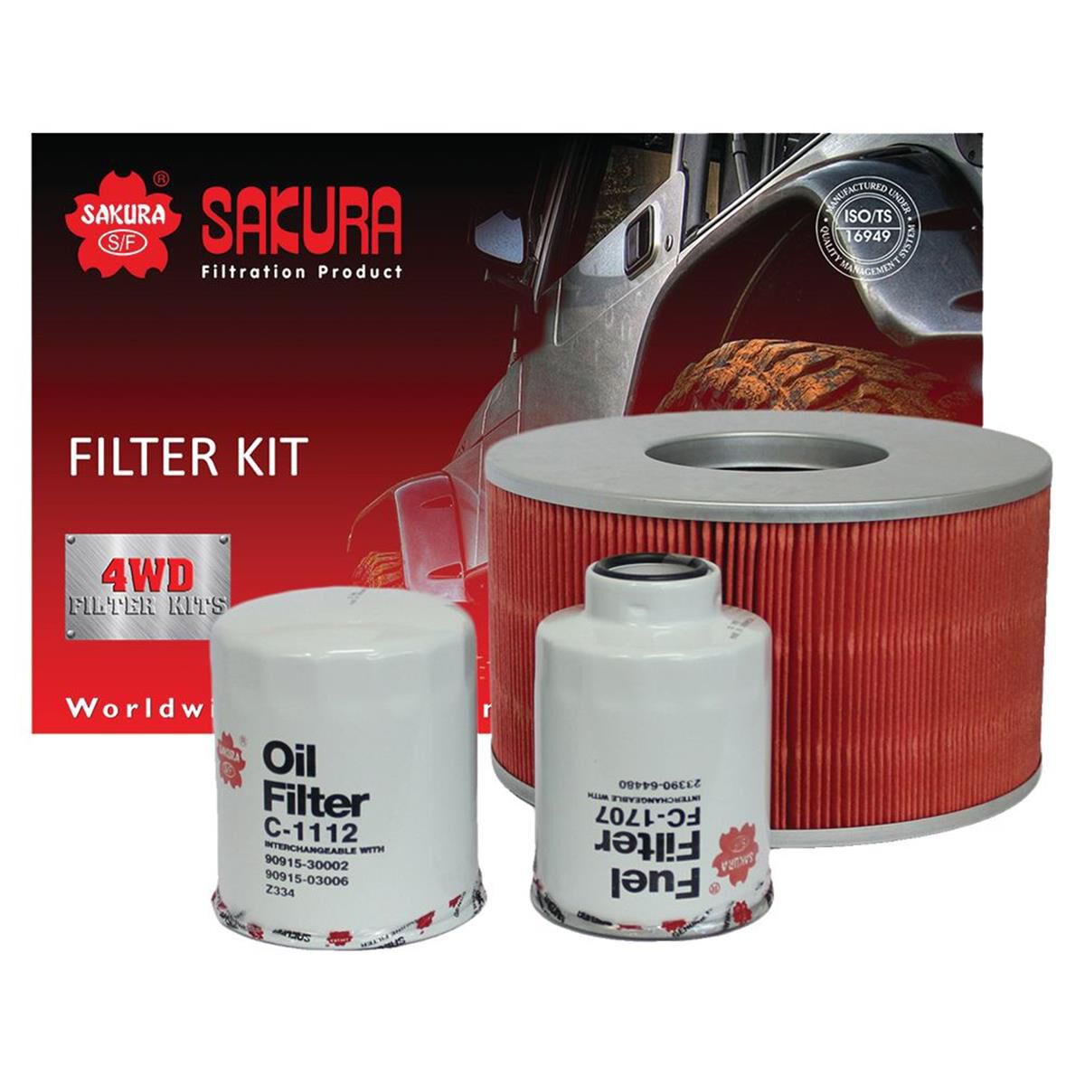 FILTER KIT OIL AIR FUEL TOYOTA, , scanz_hi-res