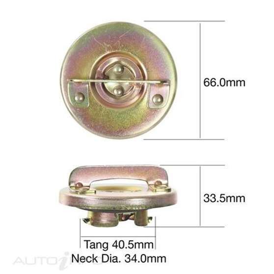 TRIDON NON LOCKING FUEL CAP (TNL25), , scanz_hi-res
