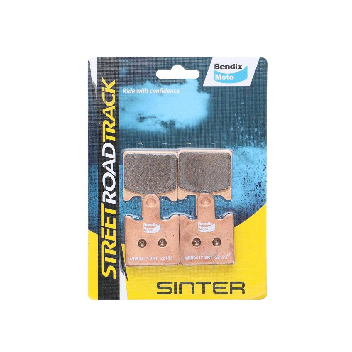 BENDIX MOTO STREET ROAD TRACK MOTORCYCLE PADS, , scanz_hi-res
