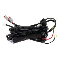 PKT 2 7" RND LED DRIVING LAMP KIT 9-36V 106W 19 LEDs GREEN & BLACK 11,000Lmns, , scanz_hi-res