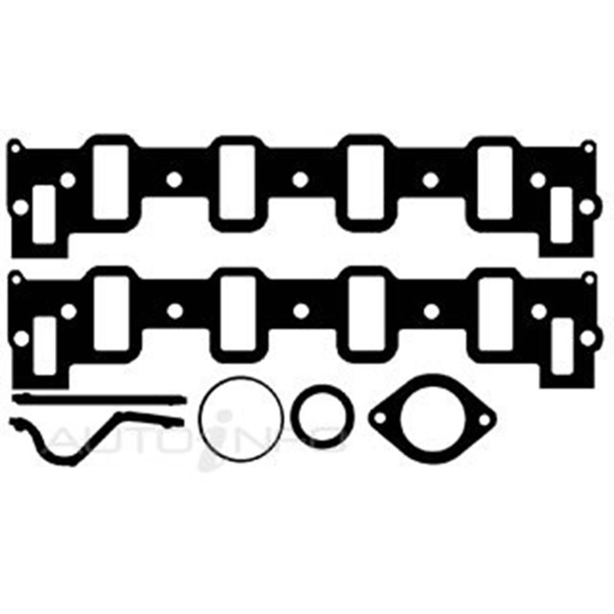 INLET MANIFOLD GASKET SET HOLDEN 304 348 BEADED, , scanz_hi-res