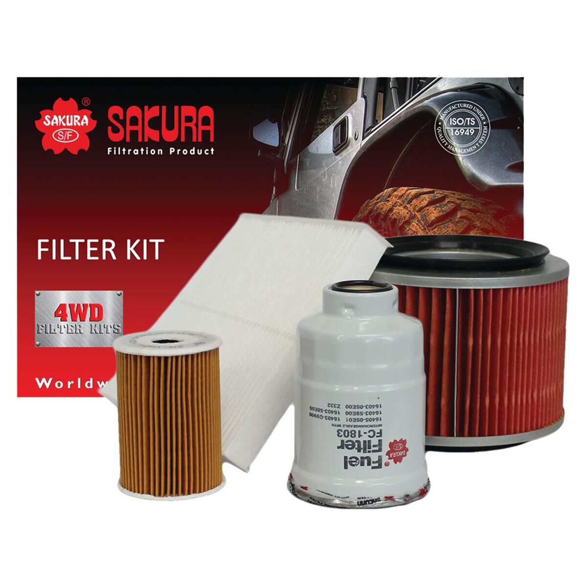 FILTER KIT OIL AIR FUEL CABIN, , scanz_hi-res