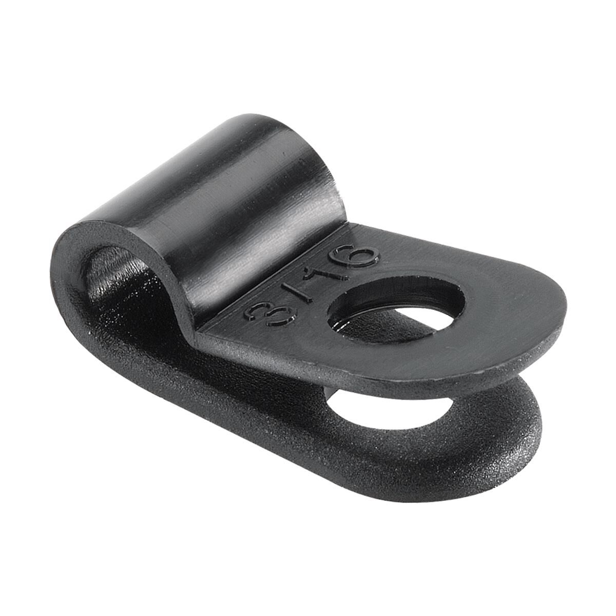 P CLIPS BLK PLAST 6.4MM ID 100, , scanz_hi-res