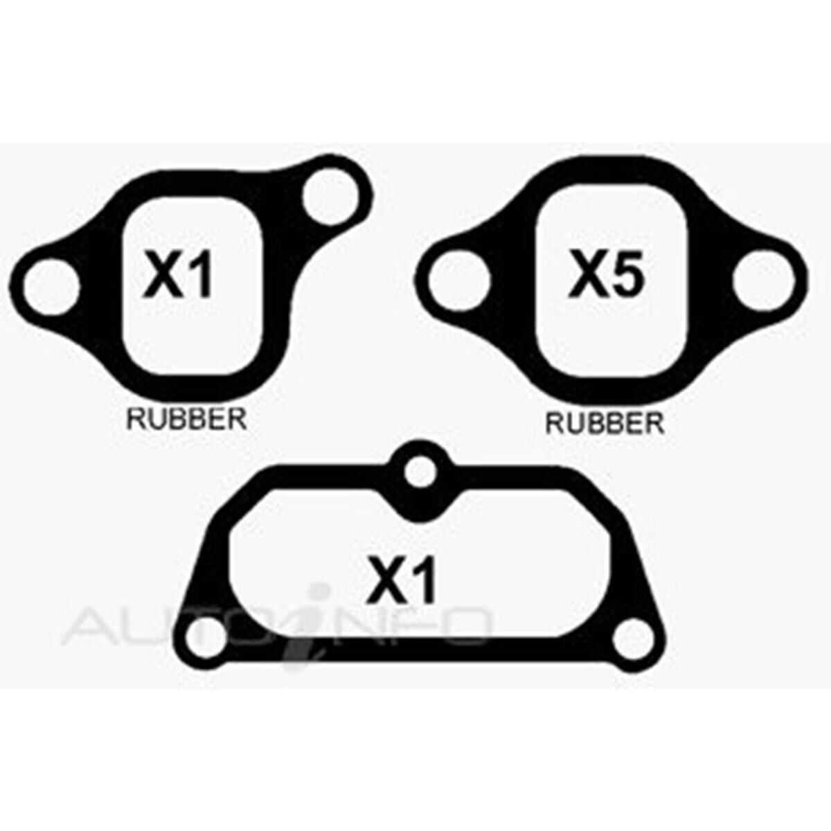 INLET MANIFOLD GASKET SET TOYOTA 1HD 1HZ, , scanz_hi-res