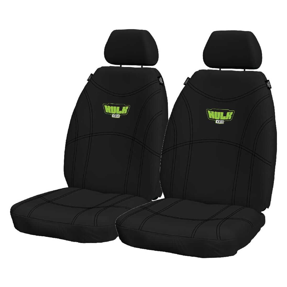 UNIVERSAL NEOPRENE SEAT COVER BLACK FRONTS, , scanz_hi-res