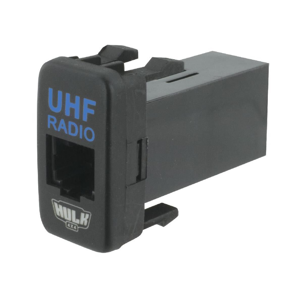 RJ45 UHF SOCKET OE RPL T/S EARLY TOYOTA BLUE LED  40 x 22mm            HULK 4x4, , scanz_hi-res