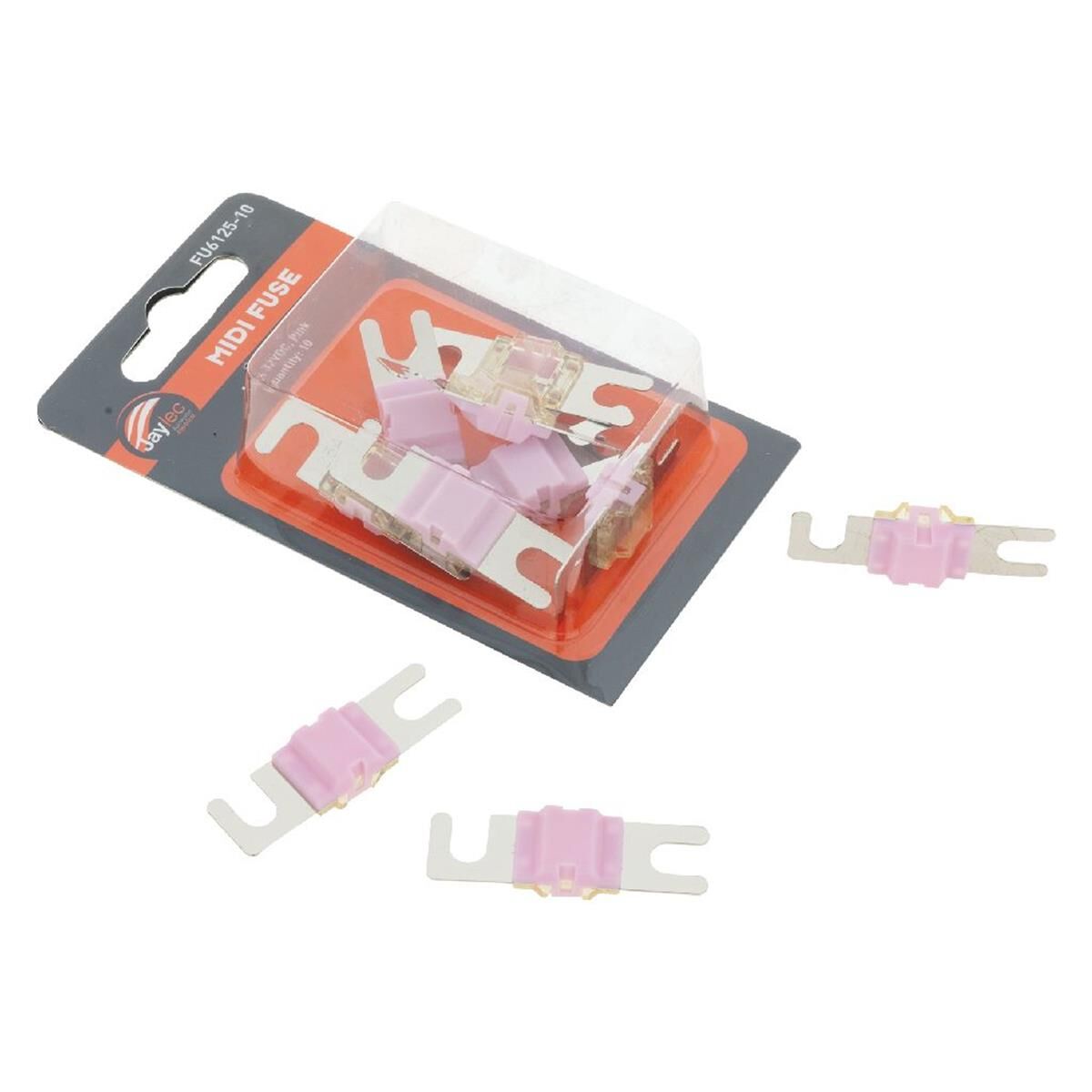 PKT 10 MIDI FUSE 125 AMP 32 VDC JAYLEC, , scanz_hi-res