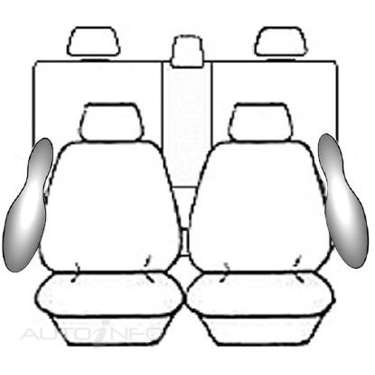NISSAN X-TRAIL T31 WAGON - ST / ST-L / TS / TI / TL (10/2007  02/2014) DEPLOY SAFE (CHAR), , scanz_hi-res