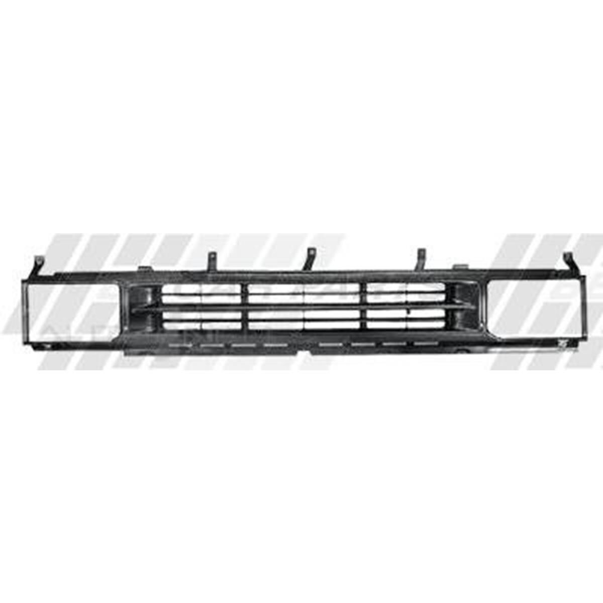 GRILLE - SILVER & BLACK - LARGE H/L, , scanz_hi-res