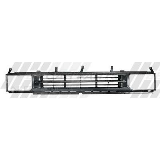 GRILLE - SILVER & BLACK - LARGE H/L, , scanz_hi-res