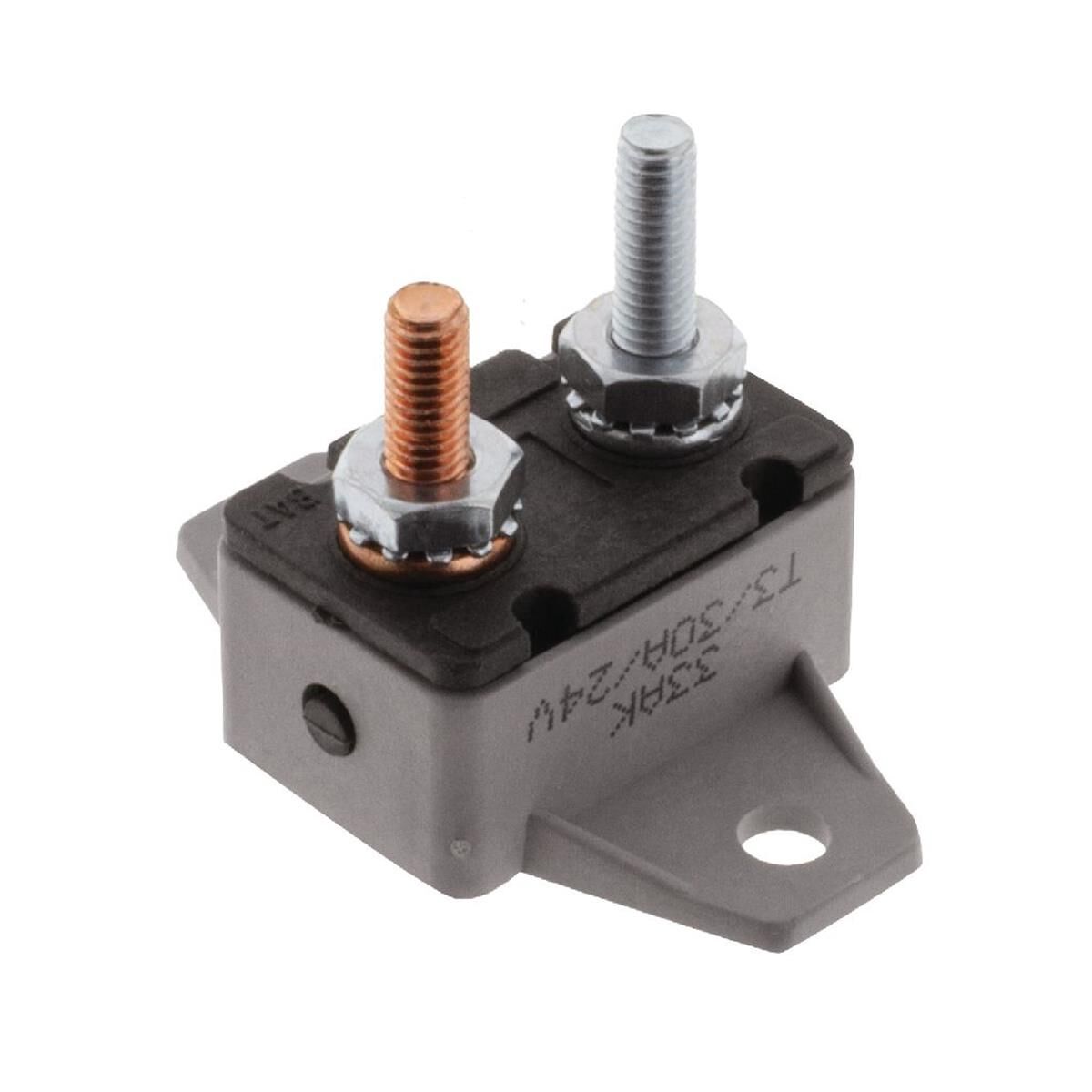 CIRCUIT BREAKER TYPElll 30AMP MANUAL RESET PLACTIC BODY                         JAYLEC, , scanz_hi-res