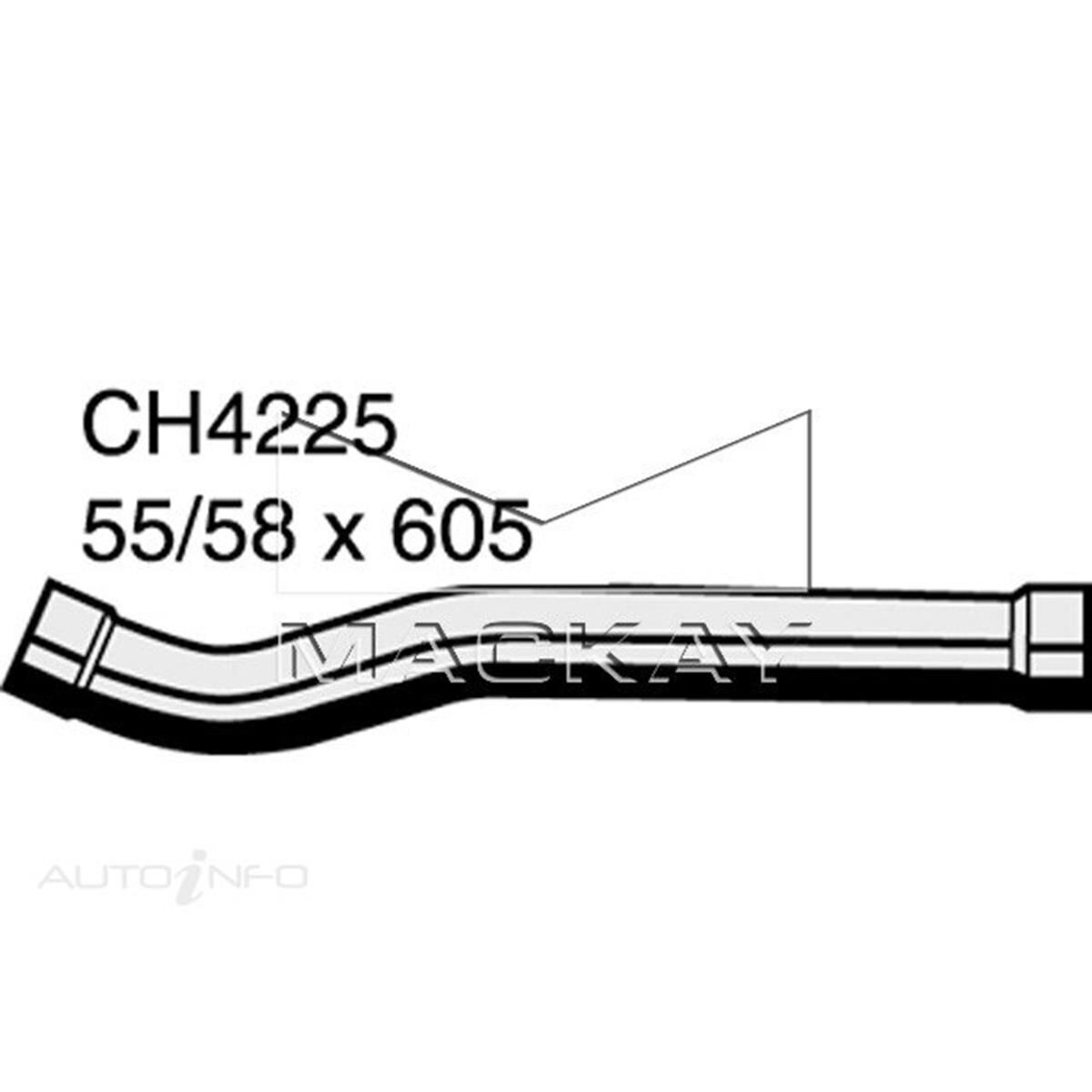 TURBOCHARGER INTERCOOLER HOSE  - FORD FALCON BA - 4.0L I6 TURBO PETROL - MANUAL & AUTO, , scanz_hi-res