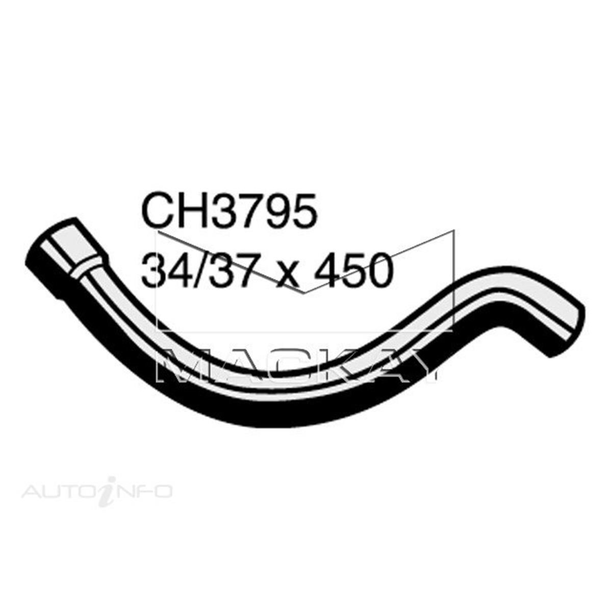 RADIATOR UPPER HOSE  - BMW 318I E36 - 1.8L I4  PETROL - MANUAL & AUTO, , scanz_hi-res