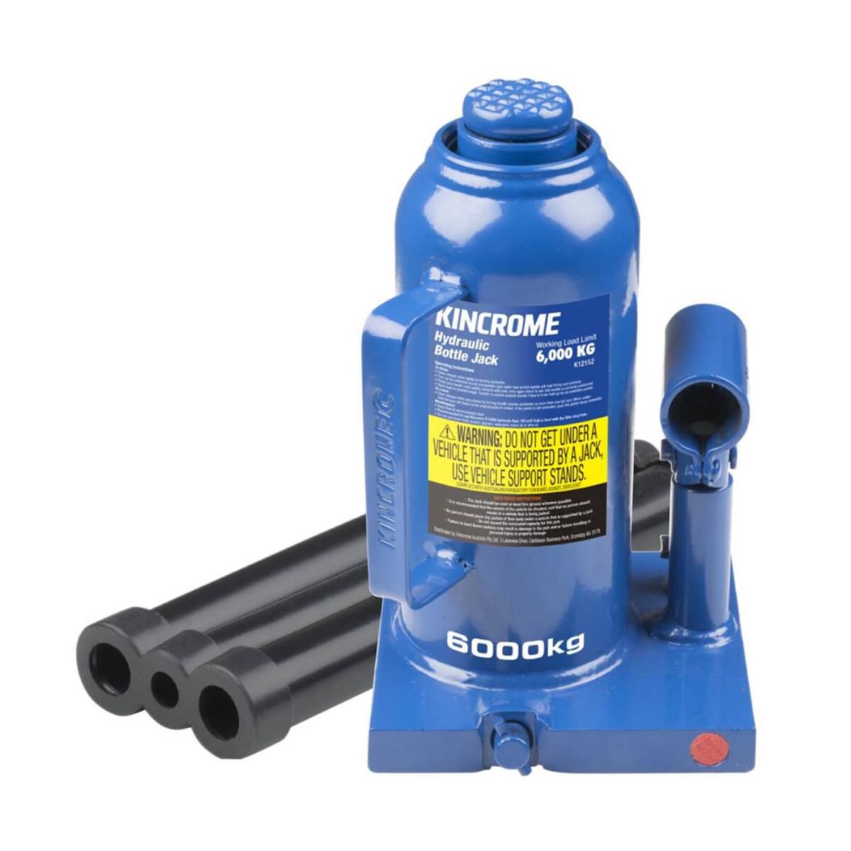 KINCROME HYDRAULIC BOTTLE JACK 6,000KG, , scanz_hi-res