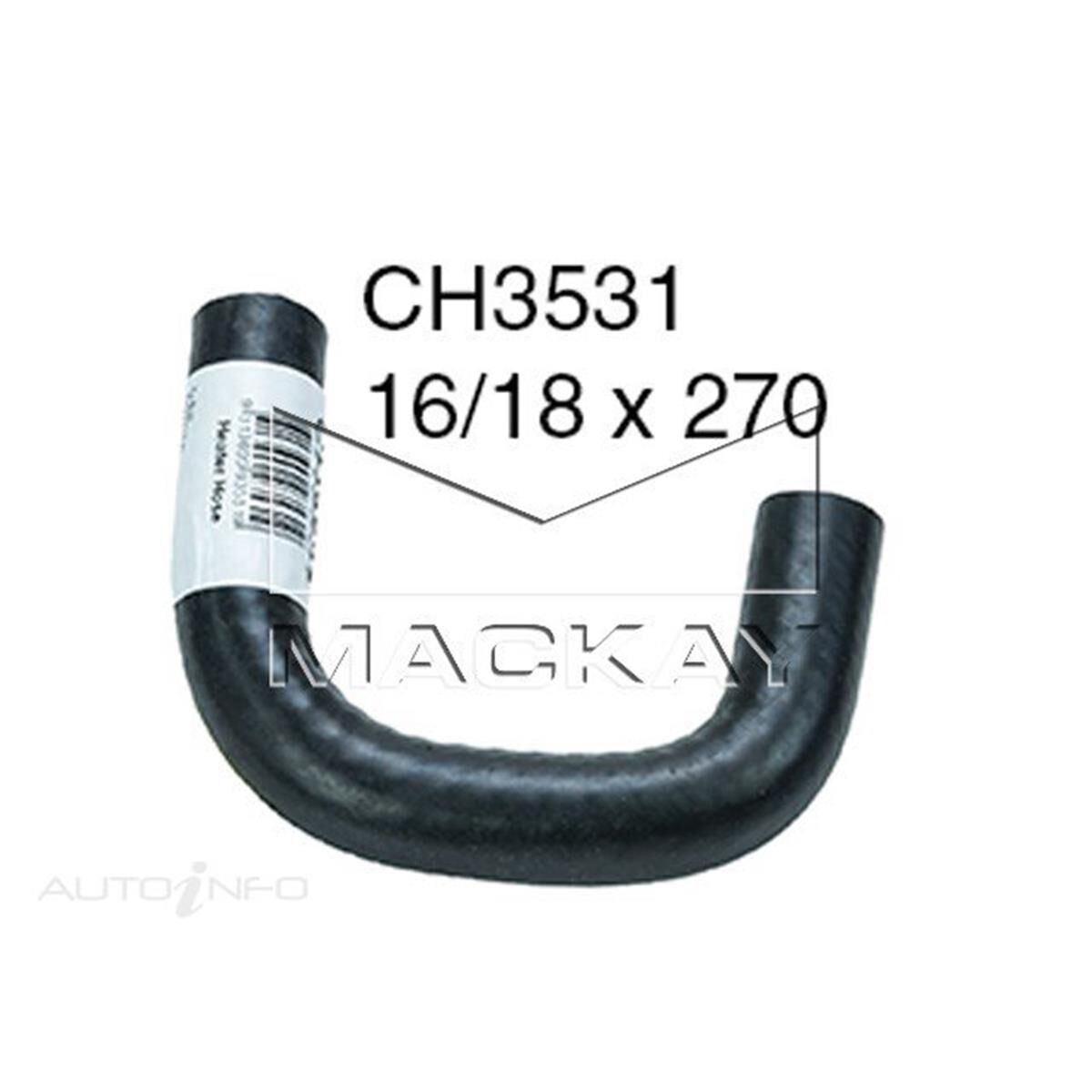 HEATER HOSE  - TOYOTA HILUX LN106R - 2.8L I4  DIESEL - MANUAL & AUTO, , scanz_hi-res