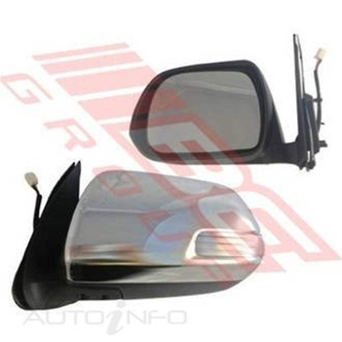 DOOR MIRROR - L/H - ELECTRIC - W/LED - CHROME, , scanz_hi-res