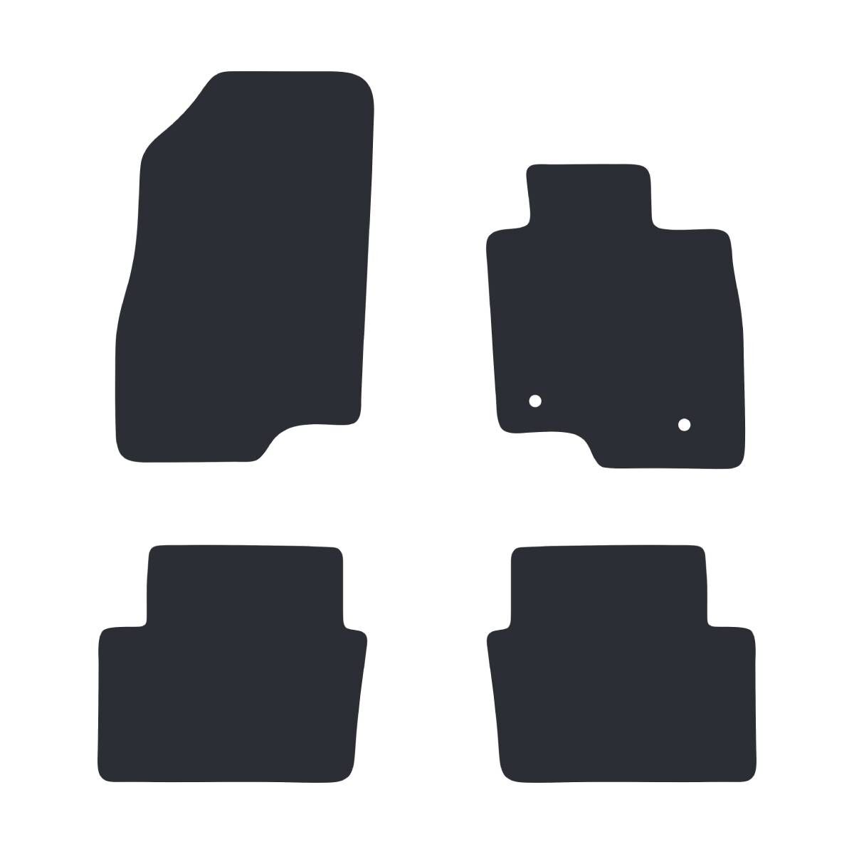 HEAVY DUTY RUBBER CAR MATS FOR MAZDA AXELA HATCH (3RD GEN) 2013-2018, , scanz_hi-res