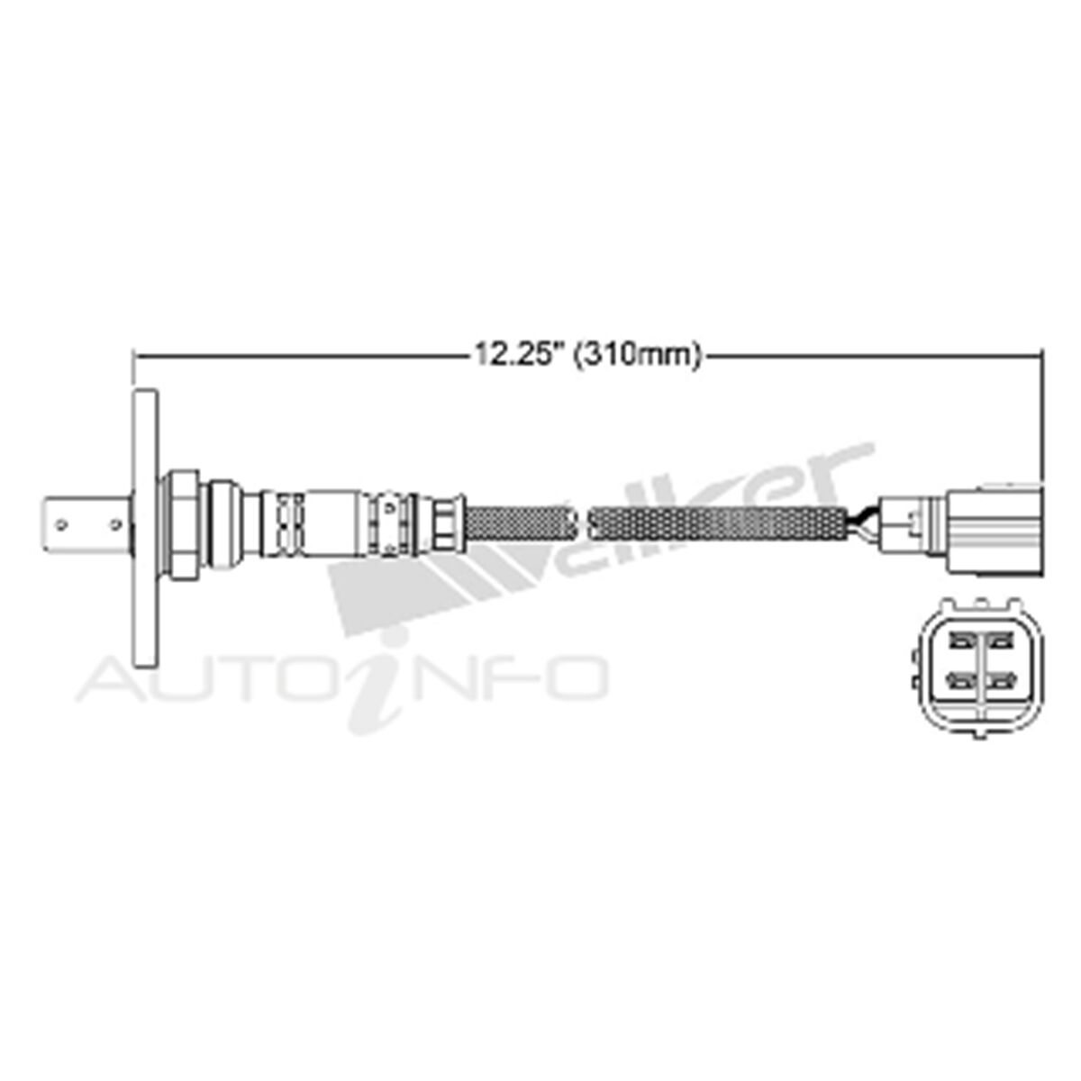 OXYGEN SENSOR 4-W NZ ONLY, , scanz_hi-res